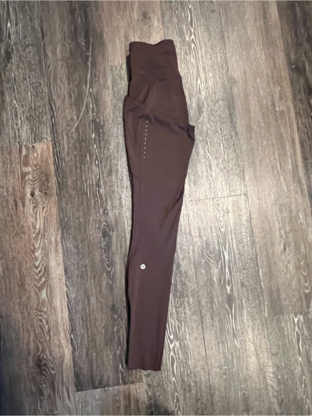 Lululemon athletica women’s Brown High-Rise Leggings with Side Pockets